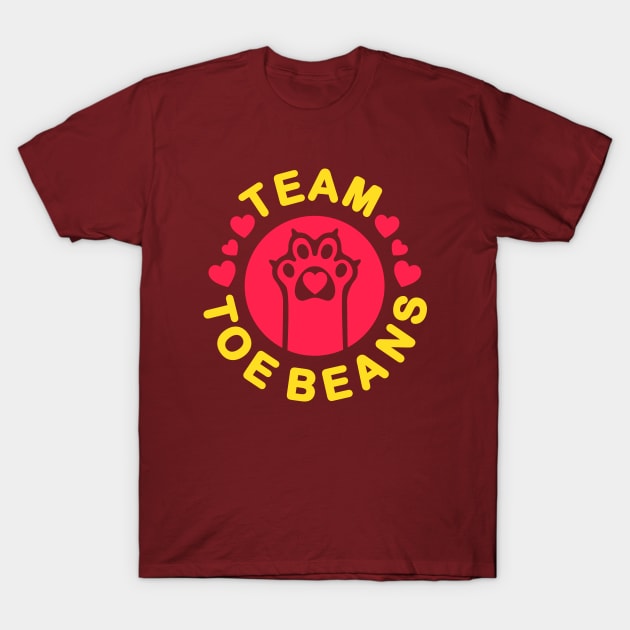 Team Toe Beans T-Shirt by machmigo